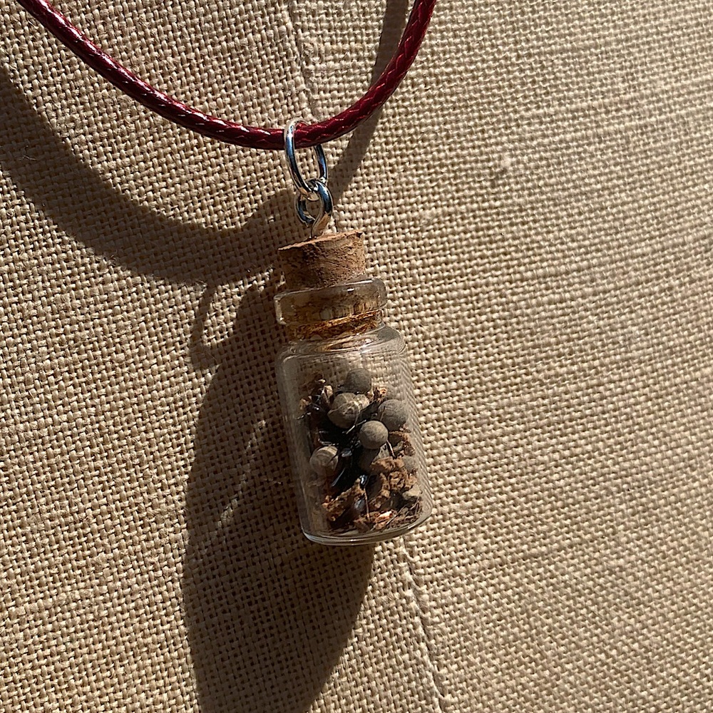 Handmade Apocalypse in a Bottle Necklace